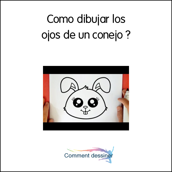 Como dibujar los ojos de un conejo